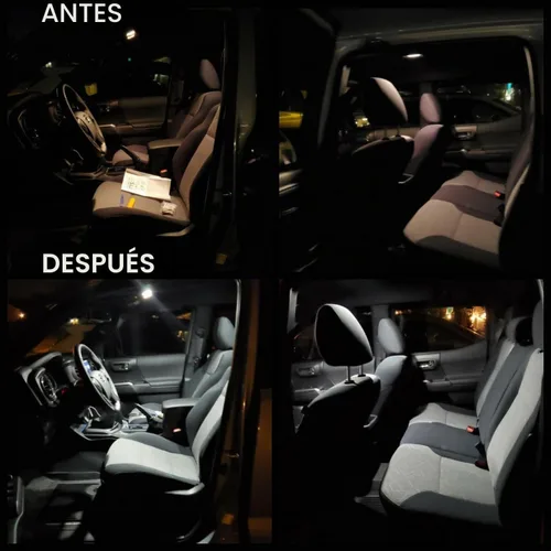 Vista 3 de Kit de bombillas LED para interiores para Hyundai Santa Fe 2013 2014 2015 2016 2017 2018 2019 2020 mapa, cúpula, espejo de tocador, cajuela, placa