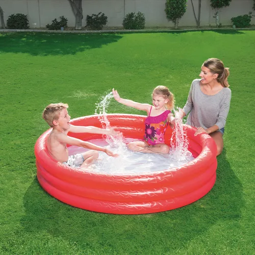 Vista 4 de Bestway Piscina Hinchable Infantil 3 Aros Eco Color Surtido 152x30 cm +2 Años Jardin 51026