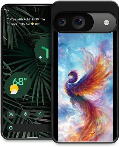 Vista 249 de Compatible con Google Pixel 4A 5G Mobile Case Creative Acrylic Back Panel Silicona Edge Case Slim Protección Especialmente para Google Pixel 4A 5G