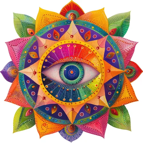 Vista 9 de Mys Aurora Rompecabezas de Madera Únicos - Mandala de Flores, 500 Piezas Tamaño King 16.5'' x 16.4'', Rompecabezas de Madera con Formas Lujosas