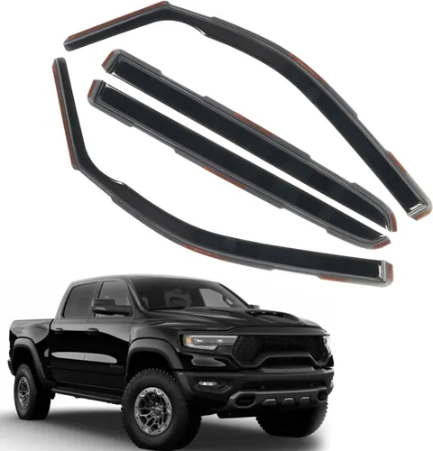 Vista 47 de Protector de lluvia apto para GMC Terrain 2010-2017, deflector de visera de ventana lateral de montaje exterior, protector de sombra de ventilación