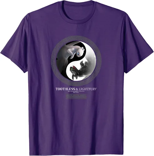 Vista 20 de Cómo entrenar a tu dragón 3 Yin Yang Dragon Camiseta