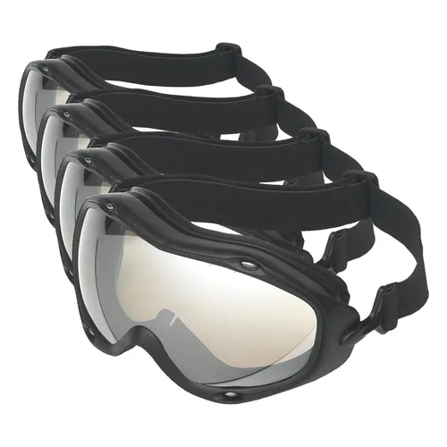 Vista 4 de Galeton Ranger - Anteojos de seguridad con marco con ventilación, talla única , Transparente, 1