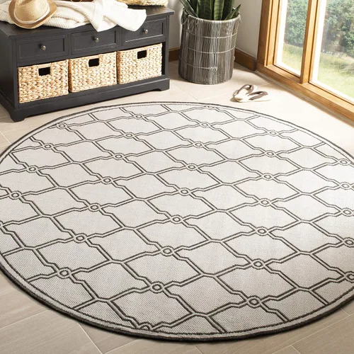 Vista 14 de SAFAVIEH Alfombra lavable para exteriores Linden Collection – Alfombra de pasillo de 2.2 x 8 pies, color crema y aguamarina, no desprende pelusa