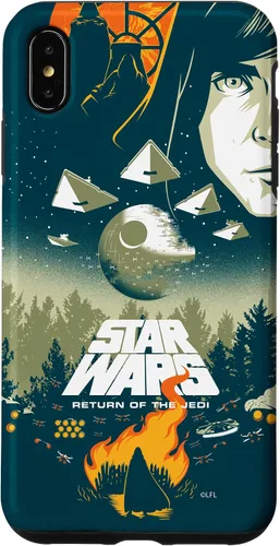 Vista 11 de Star Wars Funda con póster de película retro ilustrada con el regreso del Jedi para iPhone 17
