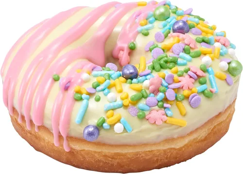 Vista 11 de DECOPAC Bloom Sweet Bloom Deluxe Fusion Mix, 26 onzas, chispas de caramelo elegantes en recipiente portátil, chispas comestibles para pasteles