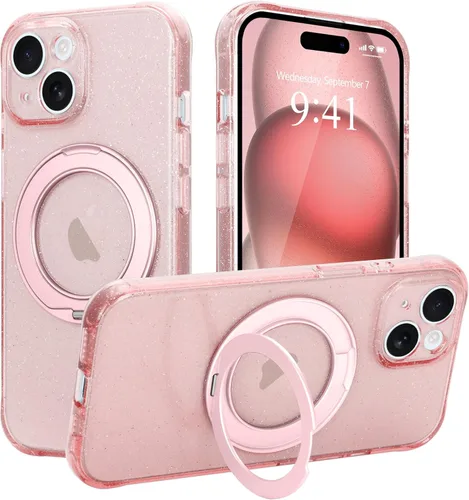 Vista 11 de Funda para iPhone 16 Pro Max, compatible con Magsafe, color negro