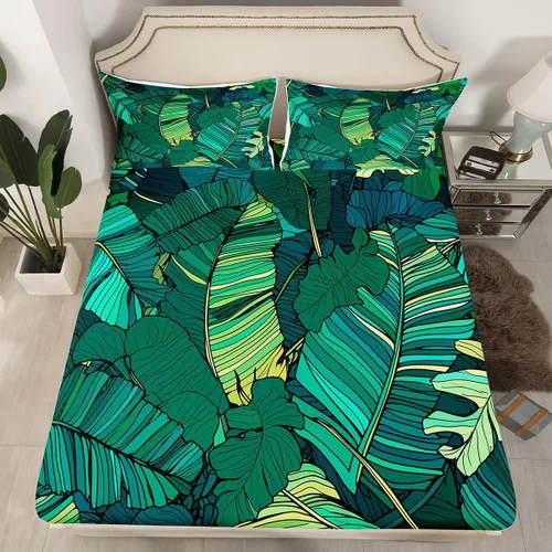 Vista 12 de Sábana bajera de galaxia tamaño individual, juego de ropa de cama con purpurina degradado para niños, niñas, niños y mujeres, decoración