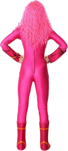 Vista 5 de Disfraz de lava para adultos, uniforme de Lavagirl para mujer