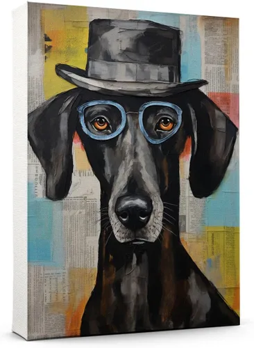 Vista 85 de Thuan Affenpinscher - Póster de lienzo con tus fotos, arte de pared para decoración del hogar, regalo conmemorativo para amantes de las mascotas