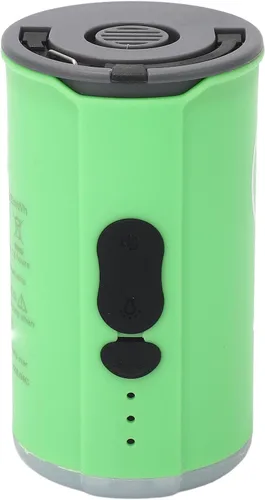 Vista 3 de Tiny Air Pump, Portable Mini Illuminated USB Rechargeable Air Pump with 5 Air Nozzles for Inflatable Bed Sofa (Green)