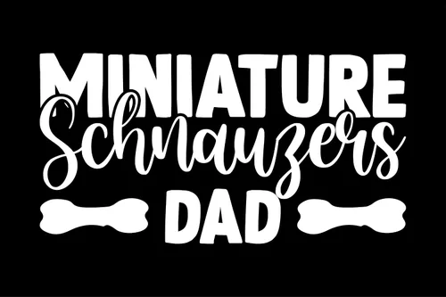 Vista 4 de SEC Apparel Schnauzer Miniatura Parches termoadhesivos Transferencias Letras Apliques para camisetas Ropa de tela (Love my Miniature Schnauzer)