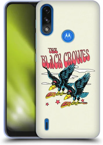 Vista 10 de Head Case Designs Officially Licensed The Black Crowes Artwork Graphics Soft Gel Case Compatible with Moto E7 Power/Moto E7i Power