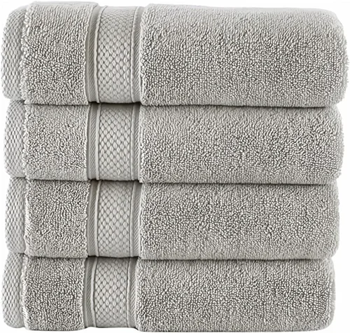 Vista 12 de NOVA Luxury Linen - Juego de toallas turcas de calidad de hotel para baño (juego de 4 toallas de mano, beige arena cálida)
