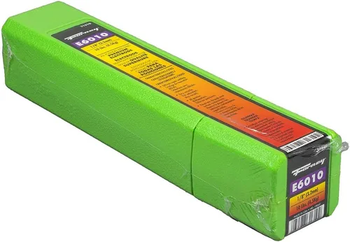 Vista 5 de Forney 31610 E6010 Varilla de soldadura, 1/8 pulgadas, 10 libras Heavy-duty 10-pound pack of 1/8-inch stick electrodes. Engineered for deep