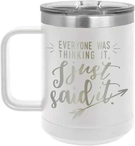 Vista 18 de Taza de café con tapa superior deslizante, con aislamiento para viaje, ideal para regalo de cumpleaños o Navidad de mujeres/hombres