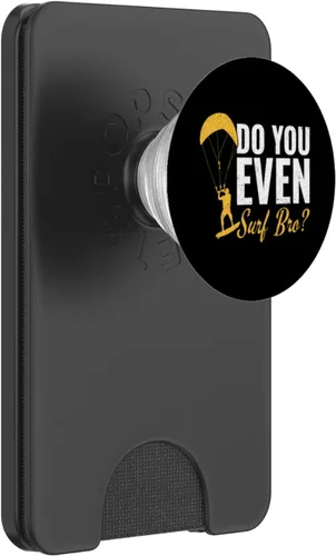 Vista 8 de Kitesurf Kiteboarder Kite Surf Kitesurfing Kiteboarding PopSockets Adhesive PopGrip