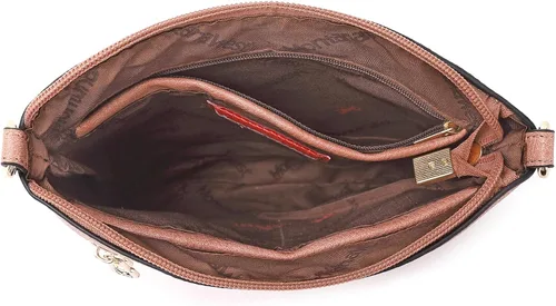 Vista 27 de Montana West Bolsos cruzados para mujer con múltiples bolsillos y correa ajustable