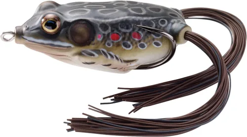 Vista 2 de Rana de Livetarget con cuerpo hueco