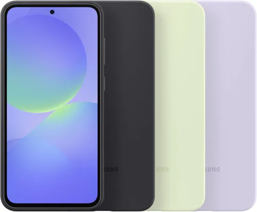 Vista 5 de Samsung Galaxy - Funda de silicona oficial para Galaxy A36, color negro