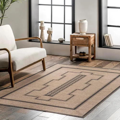 Vista 22 de nuLOOM Alfombra de Área Easy-Jute de 5' x 8', Lavable a Máquina, Antideslizante, para Sala de Estar, Dormitorio, Habitación de Niños, Guardería