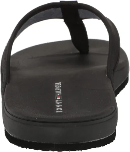 Vista 3 de Tommy Hilfiger Chanclas Sillo para hombre, Negro 001