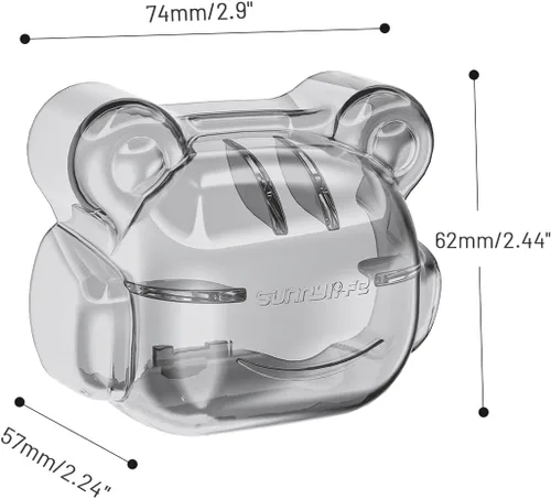 Vista 7 de Protector de cardán para Mini 4 Pro, cubierta de lente de cámara, tapa de evitación de sensor de obstáculos, para DJI Mini 4 Pro RC Drone Accesorios