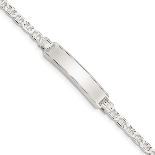 Vista 3 de Pulsera de plata de ley para niños, Plata de ley, no disponible