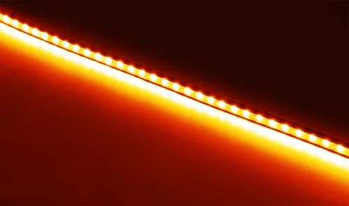 Vista 7 de iJDMTOY Kit de iluminación LED flexible de 40 pulgadas con 63 SMD para estribo/paso lateral, compatible con camionetas SUV, ámbar y amarillo