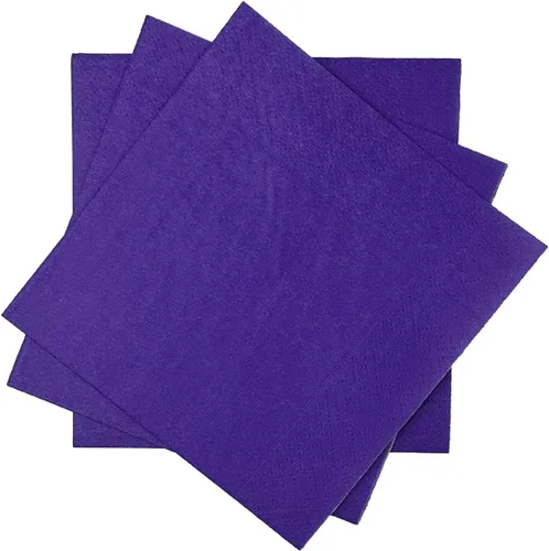 Vista 10 de Servilletas de cóctel de 24 colores de 5 x 5 pulgadas desechables servilletas de papel para bebidas para cóctel, boda, cena, fiesta de cumpleaños