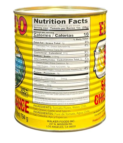 Vista 2 de El Pato Salsa de tomate caliente, 27 oz