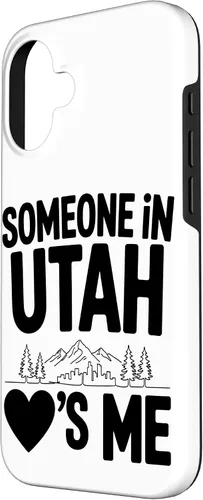 Vista 2 de Someone in Utah Loves Me Long Distance Family Case for iPhone 16