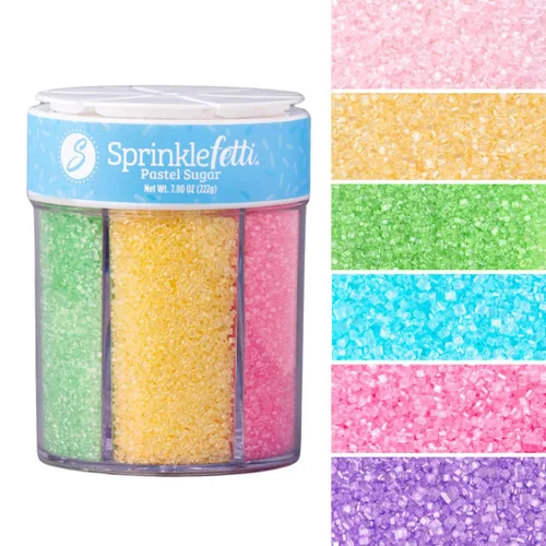 Vista 15 de Sweets Indeed Sprinklefetti Frasco de chispas de otoño de 6 celdas – 6 chispas de otoño surtidas