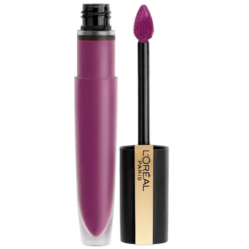 Vista 9 de L'Oréal Paris Makeup Rouge Signature - Tinta de labios mate, Adored Adorado