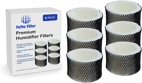 Vista 5 de Fette Filter -2 filtros humidificadores compatibles con Holmes & Sunbeam humidificador filtro A, HWF62 HWF62CS HWF62D (paquete de 2)