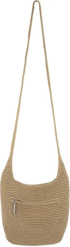 Vista 4 de The Sak Asher Bolso cruzado en ganchillo, bolso grande con correa de hombro única, bambú, Bambú
