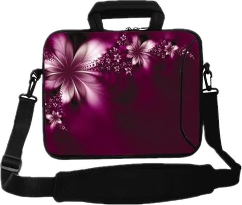Vista 23 de RICHEN - Bolso bandolera de 10 pulgadas con asa, funda para laptops, notebooks, tablets infantiles de 7 a 10.2 pulgadas