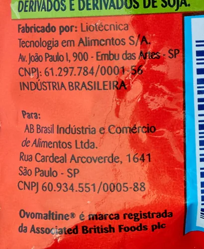 Vista 4 de AB Brasil Ovomaltine 300G Chocolate Crujientes Copos