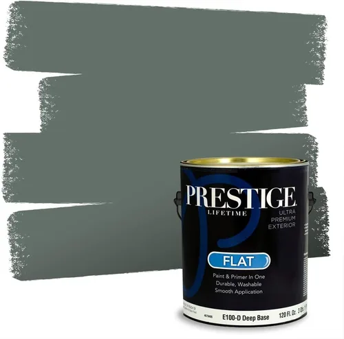 Vista 116 de Prestige Paints - 2 en 1, pintura base y pintura de exterior, E100-N-735BM