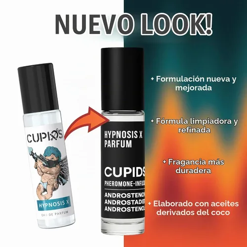 Vista 2 de Cupids Hypnosis Roll-on 0.3 fl oz para hombres - Perfume de feromonas de aceite original para hombres