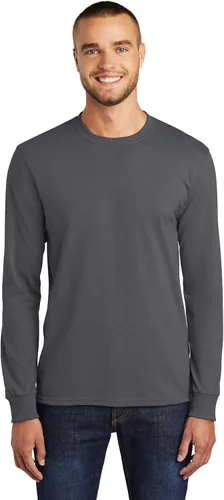 Vista 6 de Port & Company PC55LST - Camiseta de manga larga Azul acuático