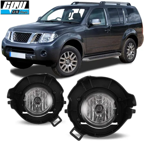 Vista 9 de CPW - Faros antiniebla para Nissan Pathfinder 2005-2012 y Frontier 2005-2009 Luces antiniebla de conducción con lente transparente