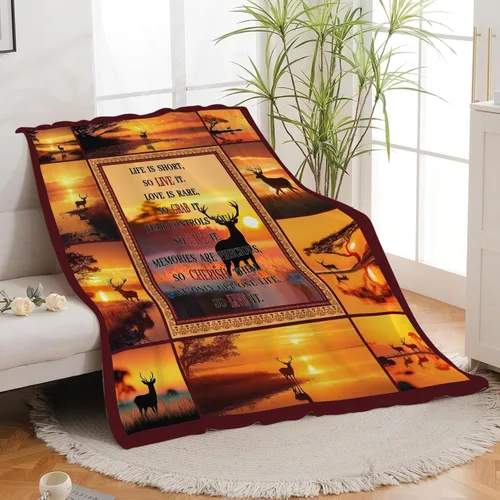 Vista 282 de Manta de águila con la bandera estadounidense y águila calva, regalos para niños, niñas, niños, adultos, mujeres y hombres, suave, acogedora, cálida