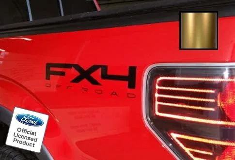 Vista 9 de FX4 Offroad Calcomanías para Ford F150 Negro (2009,2010,2011) - CB [Juego de 2]
