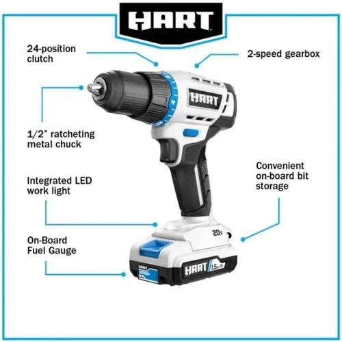 Vista 3 de Kit combinado de 4 herramientas inalámbricas de 20 V