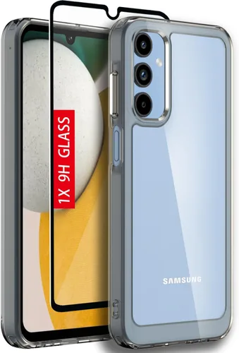 Vista 12 de Funda para teléfono Samsung Galaxy-A15-5G: Cubierta de teléfono a prueba de golpes de grado militar con protector de pantalla de vidrio templado