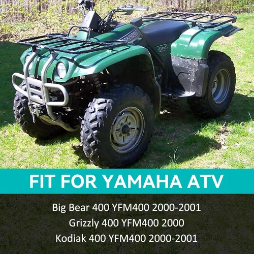 Vista 2 de Compatible con Yamaha Big Bear 400 Kodiak 400 Grizzly 400 2000-2001 Interruptor de parada de arranque y relé de solenoide de arranque y enchufe