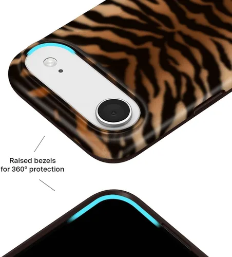 Vista 1102 de VELVET CAVIAR Funda para iPhone 15, compatible con MagSafe, probada contra caídas de 10 pies, fundas protectoras de diseño, leopardo color rosa