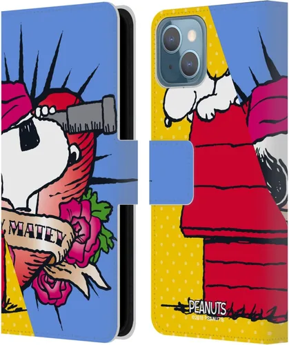 Vista 190 de Head Case Designs Peanuts Charlie & Woodstock Nap Halfs and Laughs - Funda de piel tipo cartera con licencia oficial compatible con Apple iPhone 11