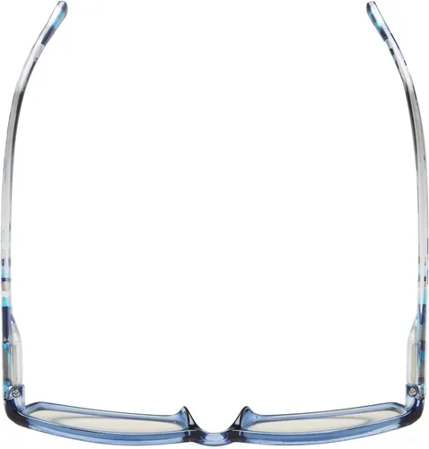 Vista 5 de Gafas de computadora de moda para mujer, diseño de patrones (azul, 0.00)